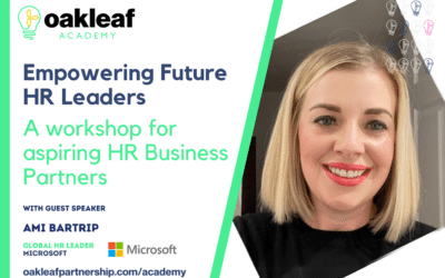 Amy Bartrip: Empowering Future HR Leaders: A workshop for Aspiring HR Business Partners